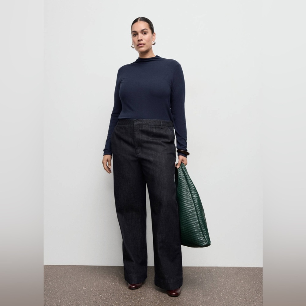 NWT MANGO Turtleneck T-Shirt